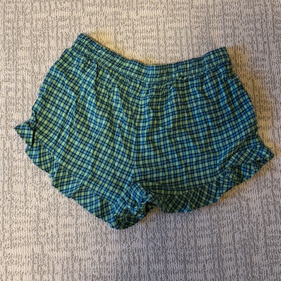 Aerie Plaid PJ Shorts Size Medium - Picture 4 of 4
